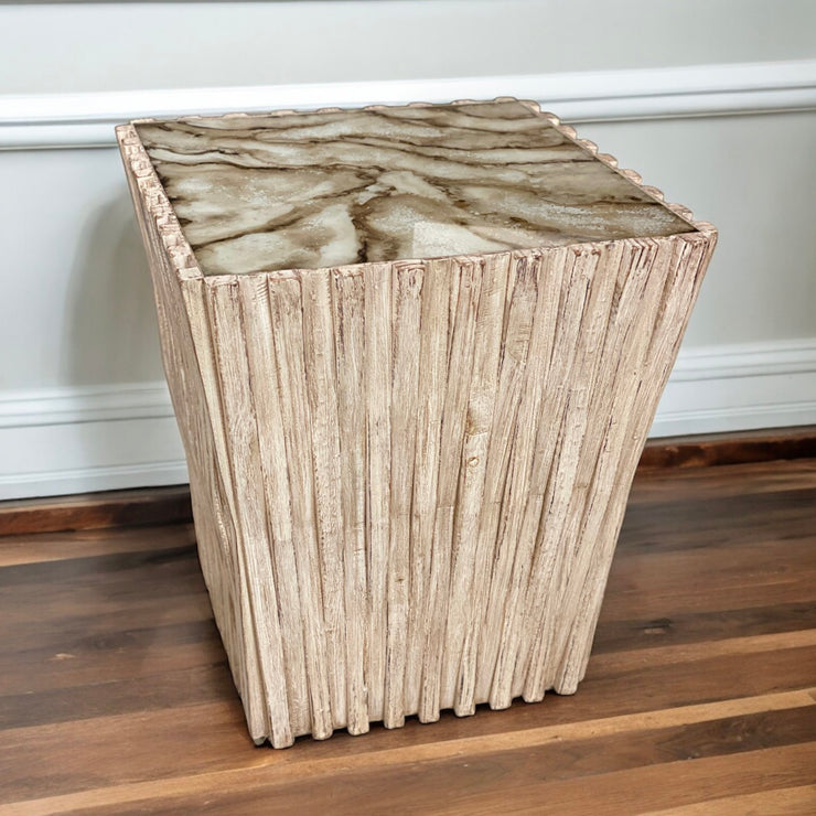 Casa Bonita Modern Rustic Central End Table
