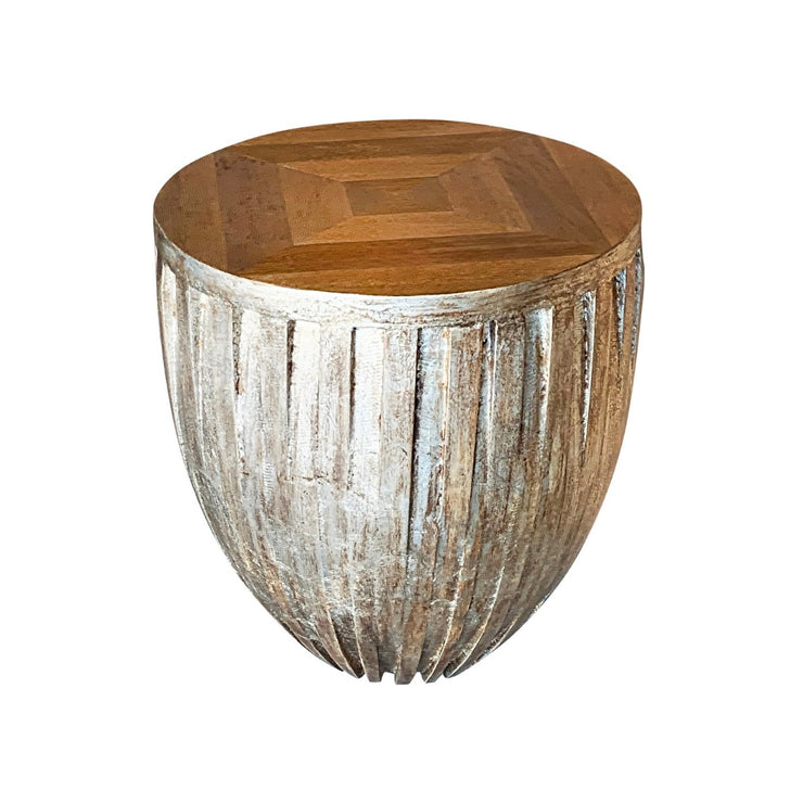 Casa Bonita Modern Rustic Selva End Table