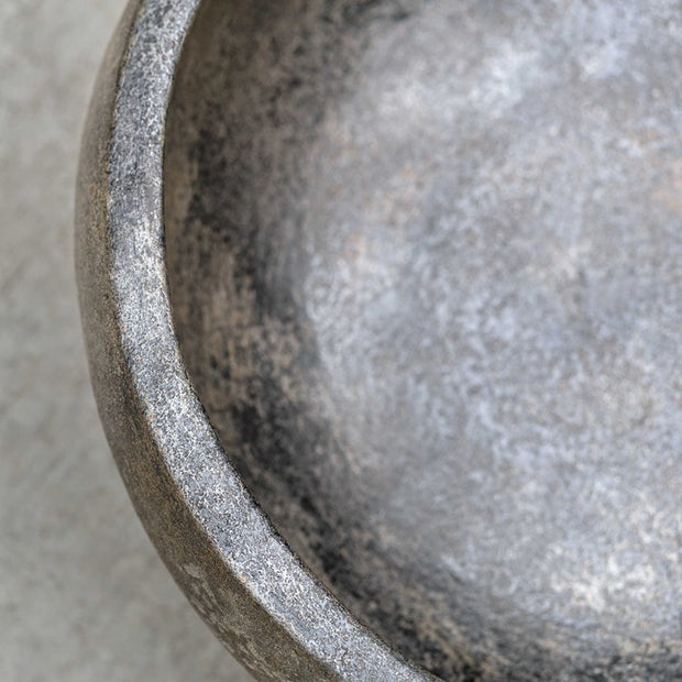 Uttermost Brixton Aged Black Terracotta Bowl
