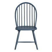 Crestview Collection Parker Painted Blue Dining Chair