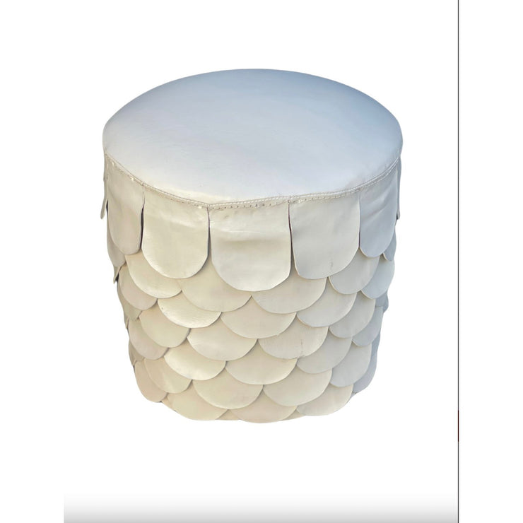 Casa Bonita Modern Rustic Leaves Stool