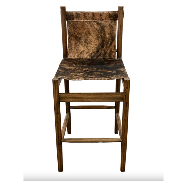 Casa Bonita Modern Rustic Montana Bar Stool With Back