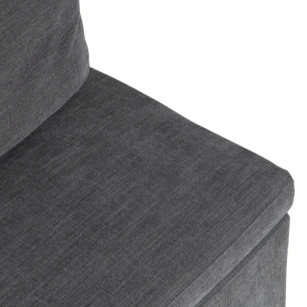 Crestview Collection Taylor Charcoal Gray Dining Chair