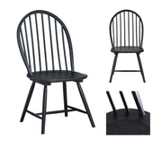 Crestview Collection Quinn Black Dining Chair