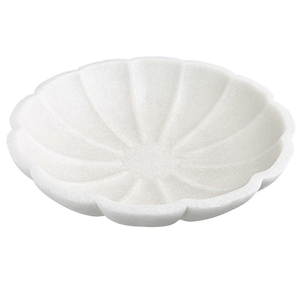 Uttermost Petal Ivory Stone Decorative Bowl