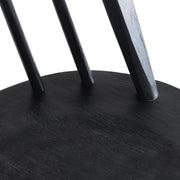 Crestview Collection Quinn Black Dining Chair