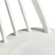 Crestview Collection Weaver Painted White Dining Chair