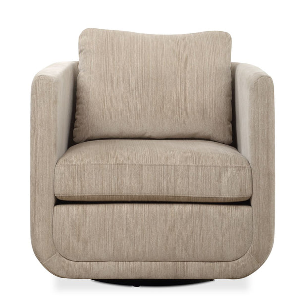 Uttermost Abound Textured Chenille Swivel Chair