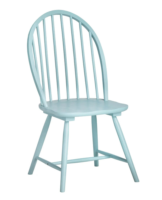 Crestview Collection Patterson Painted Blue Dining Chair