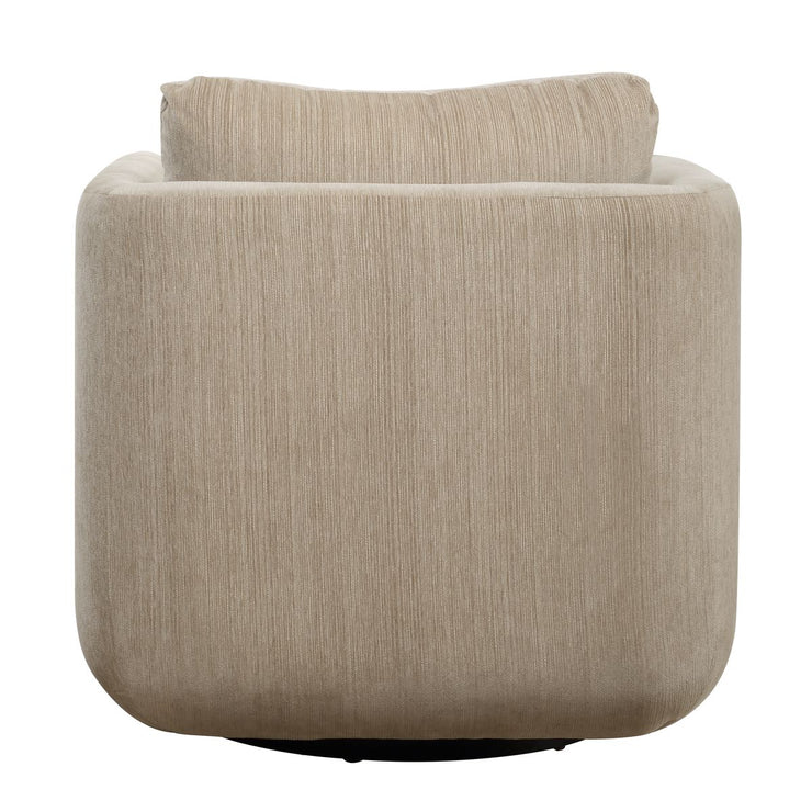 Uttermost Abound Textured Chenille Swivel Chair