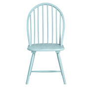 Crestview Collection Patterson Painted Blue Dining Chair