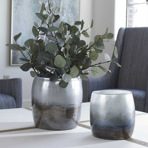 Uttermost Tinley Blown Glass Ombré Finish Set of 2 Bowls