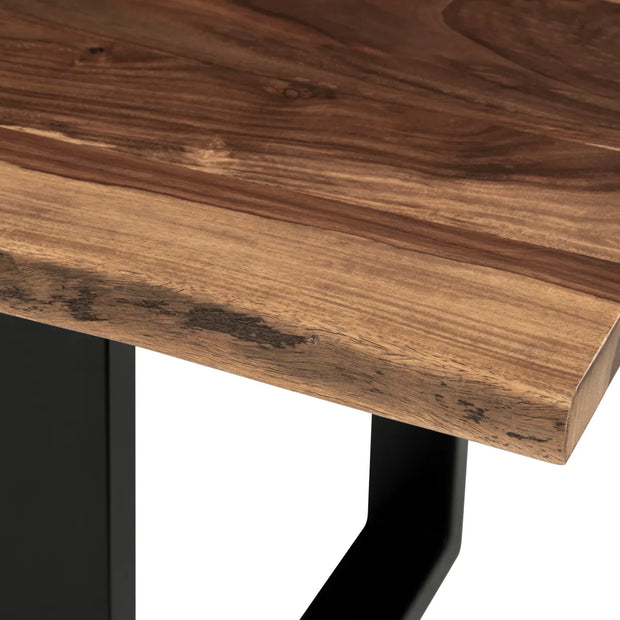 Crestview Collection Fletcher Stained Brown Dining Table