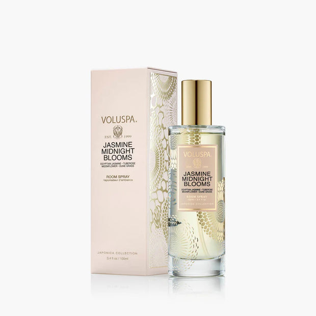 Voluspa Jasmine Midnight Blooms Room Spray ~ 3.4 oz.