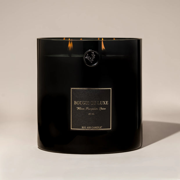 Big Ass Luxuries Warm Pumpkin Spice Baby Big Ass Candle ~ 150 oz. 300-500 Hours Burn Time