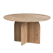Crestview Collection Braxton Stained Natural Dining Table