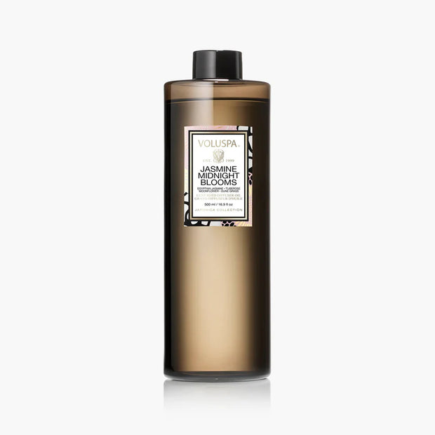 Voluspa Jasmine Midnight Blooms Luxe Reed Diffuser Refill