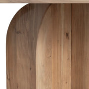 Crestview Collection Braxton Stained Natural Dining Table