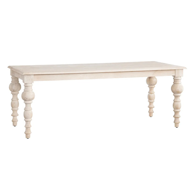 Crestview Collection Harvest Light Mango Wood Dining Table