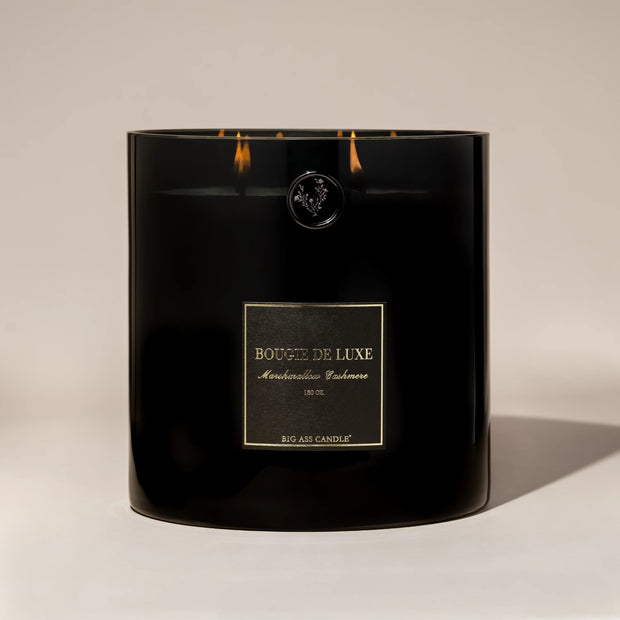 Big Ass Luxuries Marshmallow Cashmere Baby Big Ass Candle ~ 150 oz. 300-500 Hours Burn Time.