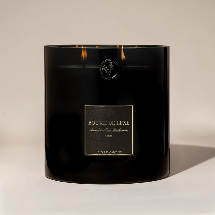 Big Ass Luxuries Marshmallow Cashmere Baby Big Ass Candle ~ 150 oz. 300-500 Hours Burn Time.