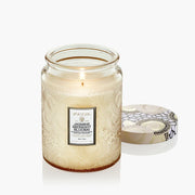 Voluspa Jasmine Midnight Blooms Large Jar Candle ~ 18 oz