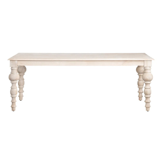 Crestview Collection Harvest Light Mango Wood Dining Table