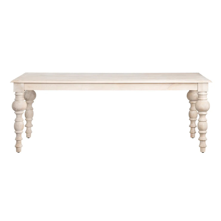 Crestview Collection Harvest Light Mango Wood Dining Table