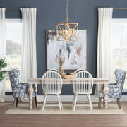 Crestview Collection Harvest Light Mango Wood Dining Table