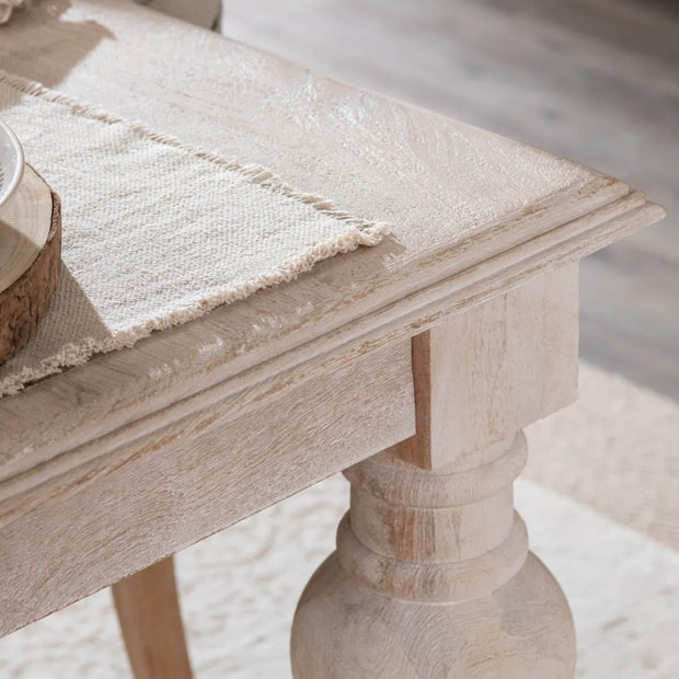 Crestview Collection Harvest Light Mango Wood Dining Table