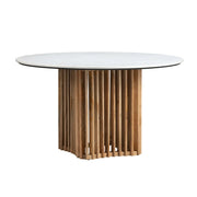 Crestview Collection Sullivan Round Marble Dining Table