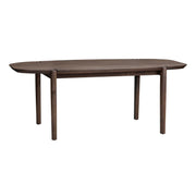 Crestview Collection Archer Stained Brown Wood Dining Table