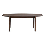 Crestview Collection Archer Stained Brown Wood Dining Table
