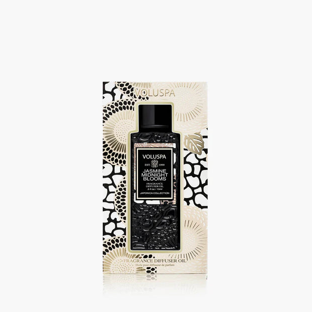 Voluspa Jasmine Midnight Blooms Ultrasonic Diffuser Fragrance Oil