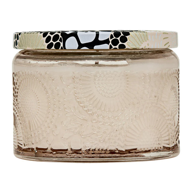 Voluspa Jasmine Midnight Blooms Petite Jar Candle ~ 3.2 oz