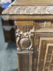 Casa Bonita Peruvian Hand-Painted Carved Wood Prado Chest