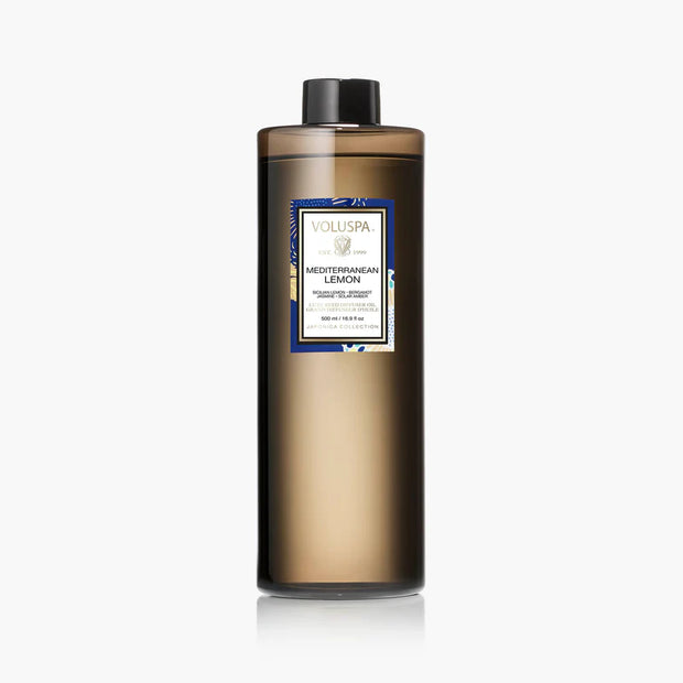 Voluspa Mediterranean Lemon Luxe Reed Diffuser Refill