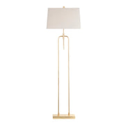 Crestview Collection Salinas Luxury Gold Floor Lamp