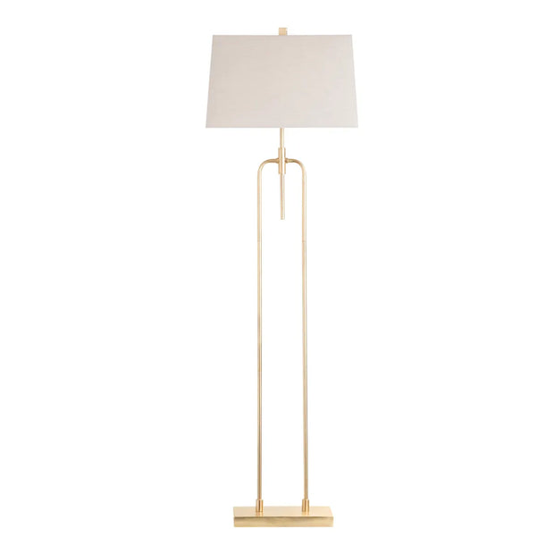 Crestview Collection Salinas Luxury Gold Floor Lamp