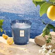 Voluspa Mediterranean Lemon 3 Wick Hearth Candle ~ 38oz