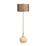 Crestview Collection Kenya Natural Wood Floor Lamp