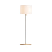 Crestview Collection Veda Blackened Bronze And Brass Floor Lamp