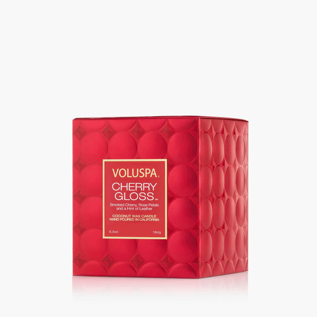 Voluspa Cherry Gloss Classic Candle ~ 6.5oz
