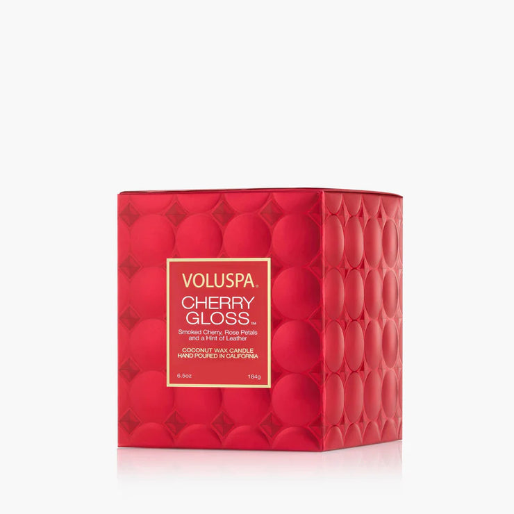 Voluspa Cherry Gloss Classic Candle ~ 6.5oz