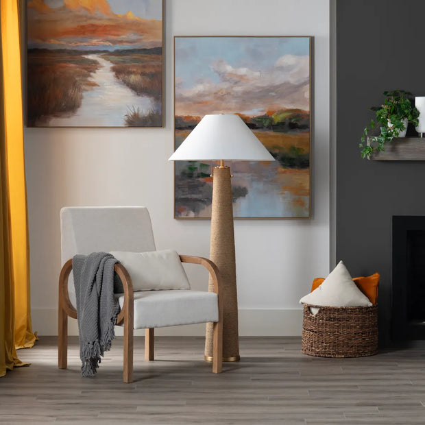 Crestview Collection Xander Floor Lamp