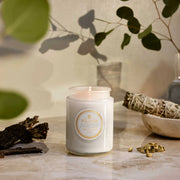 Voluspa Eucalyptus and White Sage Large Jar Candle ~ 18 oz.