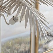 Crestview Collection Carmichael Coastal Palm Floor Lamp