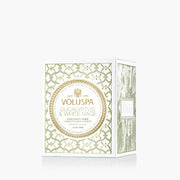 Voluspa Eucalyptus and White Sage Classic Candle ~ 9.5 oz