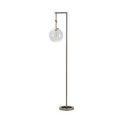 Crestview Collection Brooks Blown Glass Globe Floor Lamp