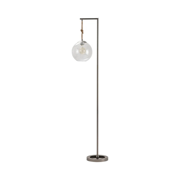 Crestview Collection Brooks Blown Glass Globe Floor Lamp